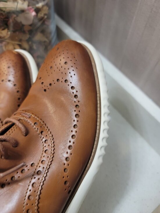Cole Haan Zerogrand Brown Leather Wingtip Oxford Z3517*Men Size 9.5 M main image 2